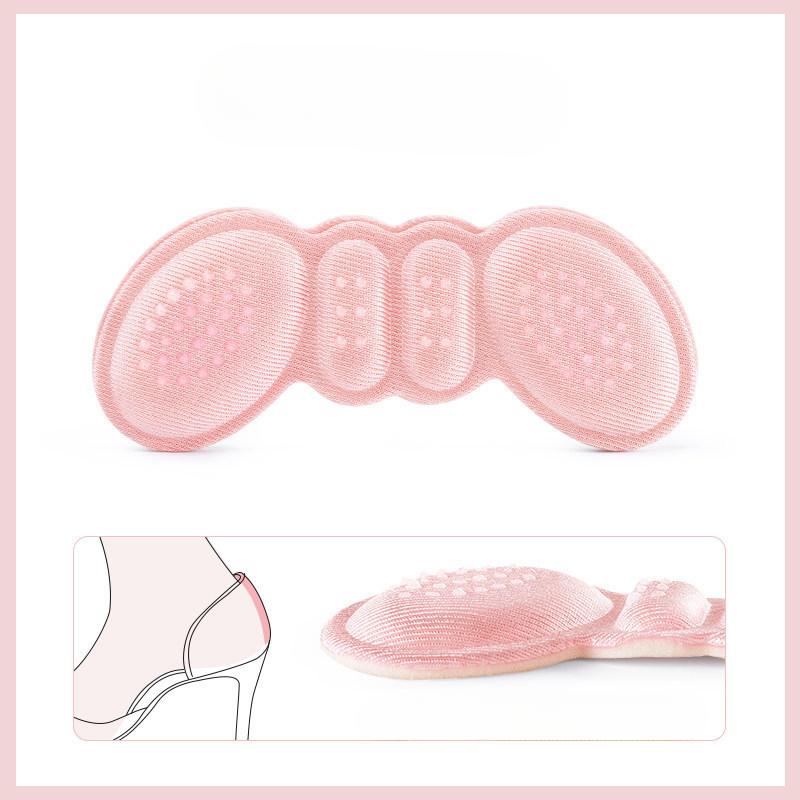 

3/1pairs Women s Adhesive Gel Heel Liner Grips for Pain Relief and Comfort 1pair рожевий