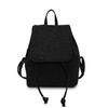 Foreign Style Design Backpack Bag Women'S Fashion Minimalist Woolen Student Class Small Backpack