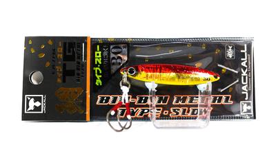 JACKALL Metal Jig Binbin Metal TG Type Throw 30g Red Gold