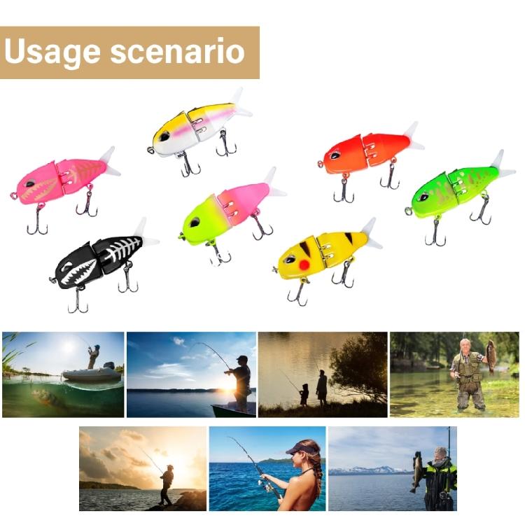 Fishing Swimbait Wobblers Tackle 3D Artificial Fishing Lures Saltwater Multiple Sections Baits Fishhooks Fishing Lures