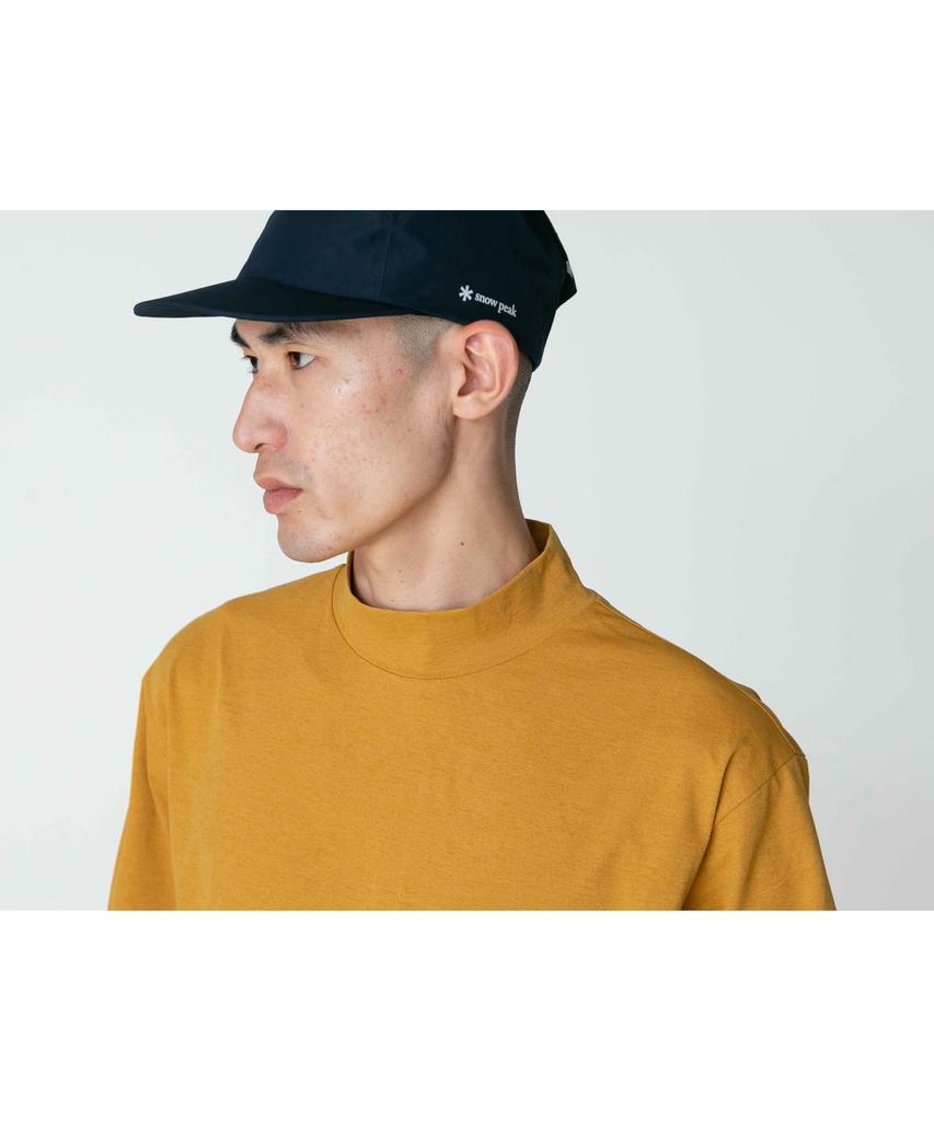 Snow Peak Water Active T-Shirt MUSTARD L, Short Sleeve, Unisex, Amphibious, for Men and Women