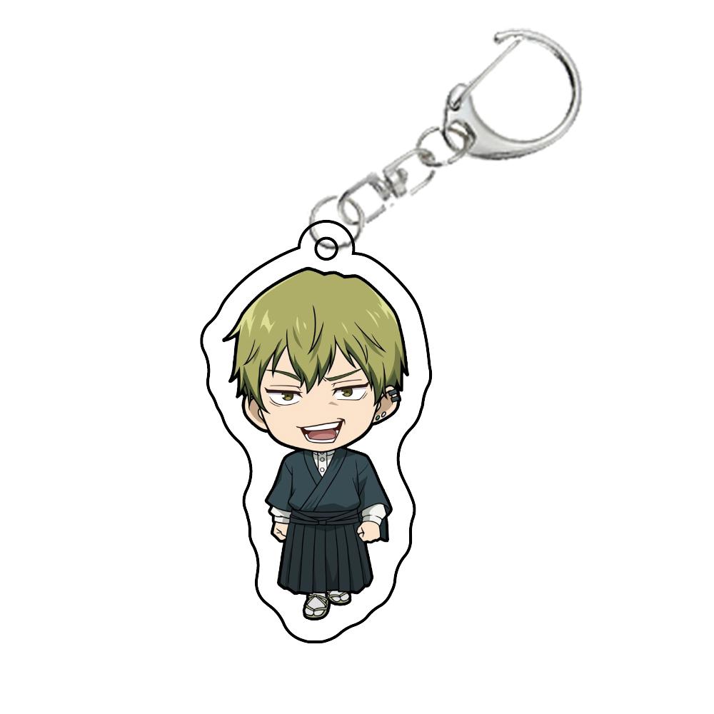 Jujutsu Kaisen Acrylic Keychain Self Created Peripheral Fushiguro Megumi Nanami Kento Kugisaki Nobara Gojo Satoru Anime Charm