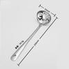 Long Handle Stainless Steel Slotted Ladle
