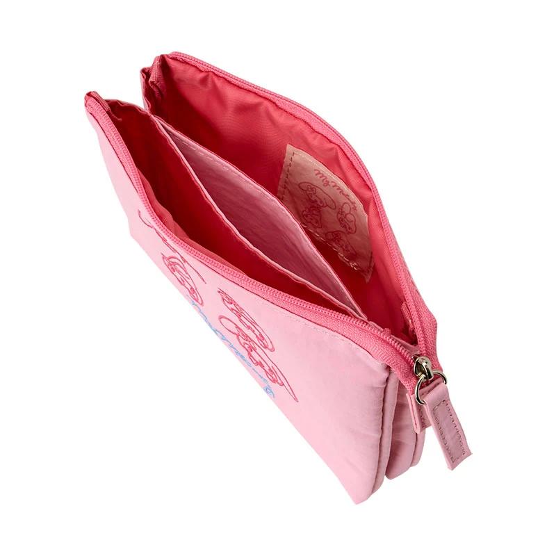 Sanrio My Melody 3-Pocket Pouch ( Face ) Japan NEW Sanrio Characters