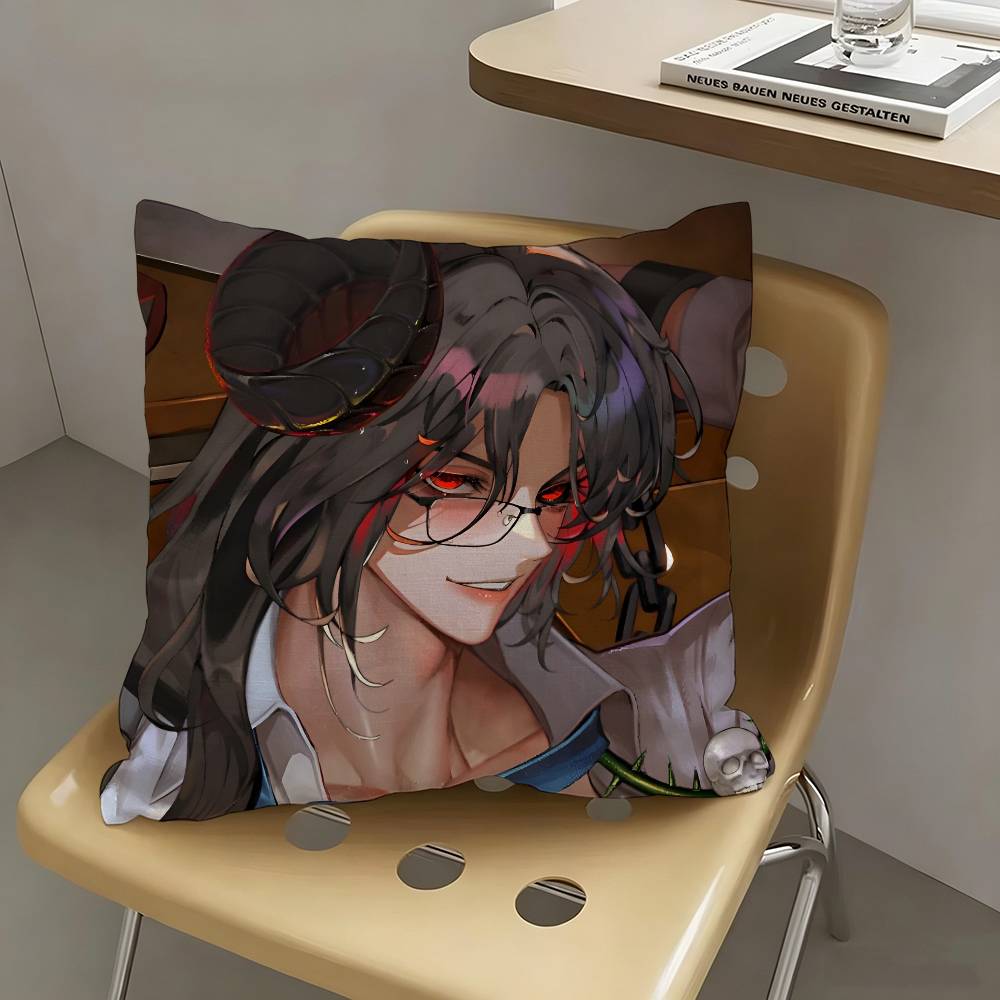 1pc Game What In Hell Is Bad Pillow Case Fashion Square Pillowcase Bedroom Sofa Room Ins Decoration Leisure