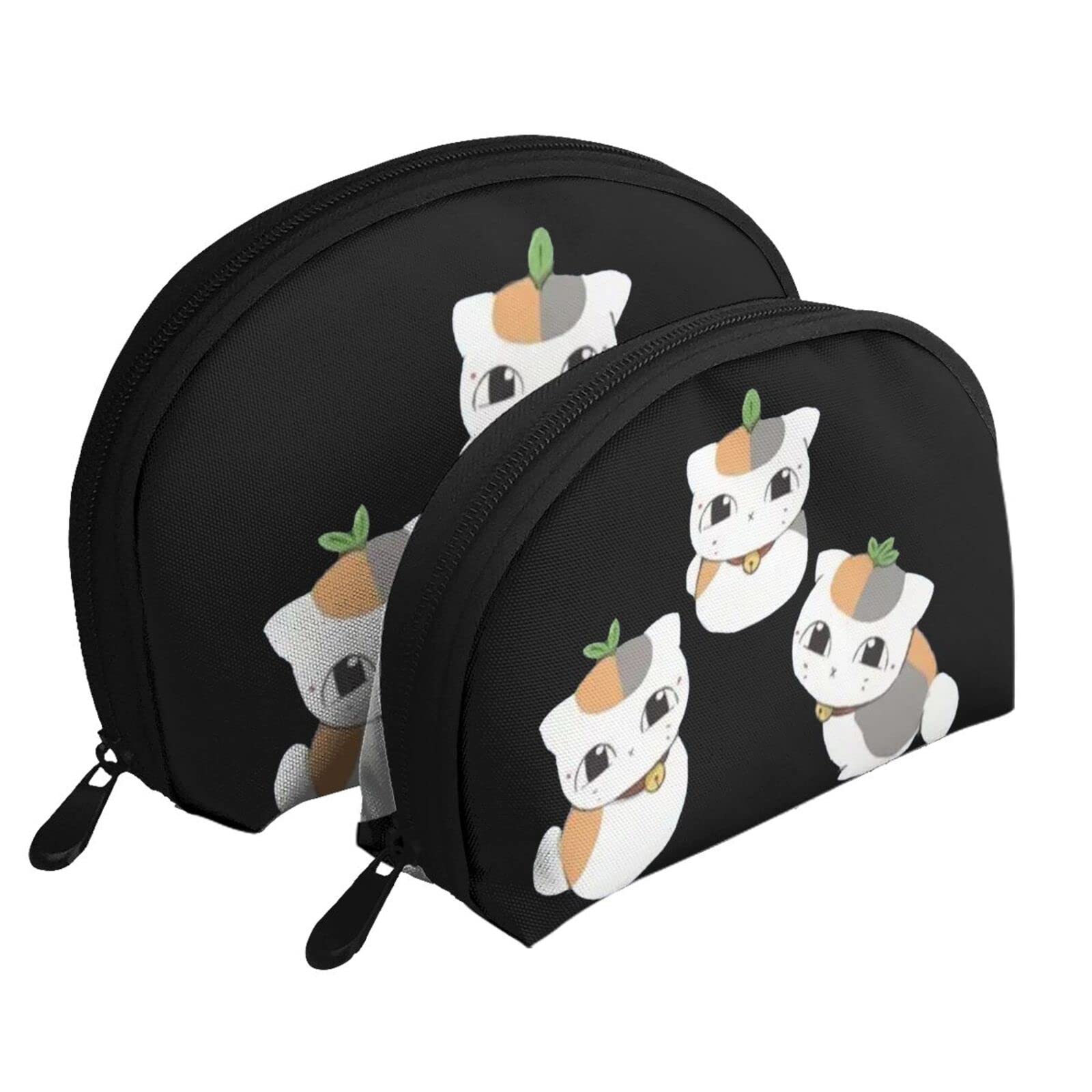 

Book of Friends Nyanko Sensei with coin purse Pouch Storage pouch Wallet Portable Functional Large capacity Waterproof Shell pouch pouch Travel goods чорний