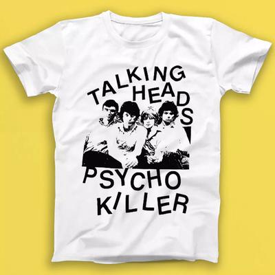 Talking Heads Psycho Killer Punk Rock Musica Regalo Maglietta T-shirt 1694