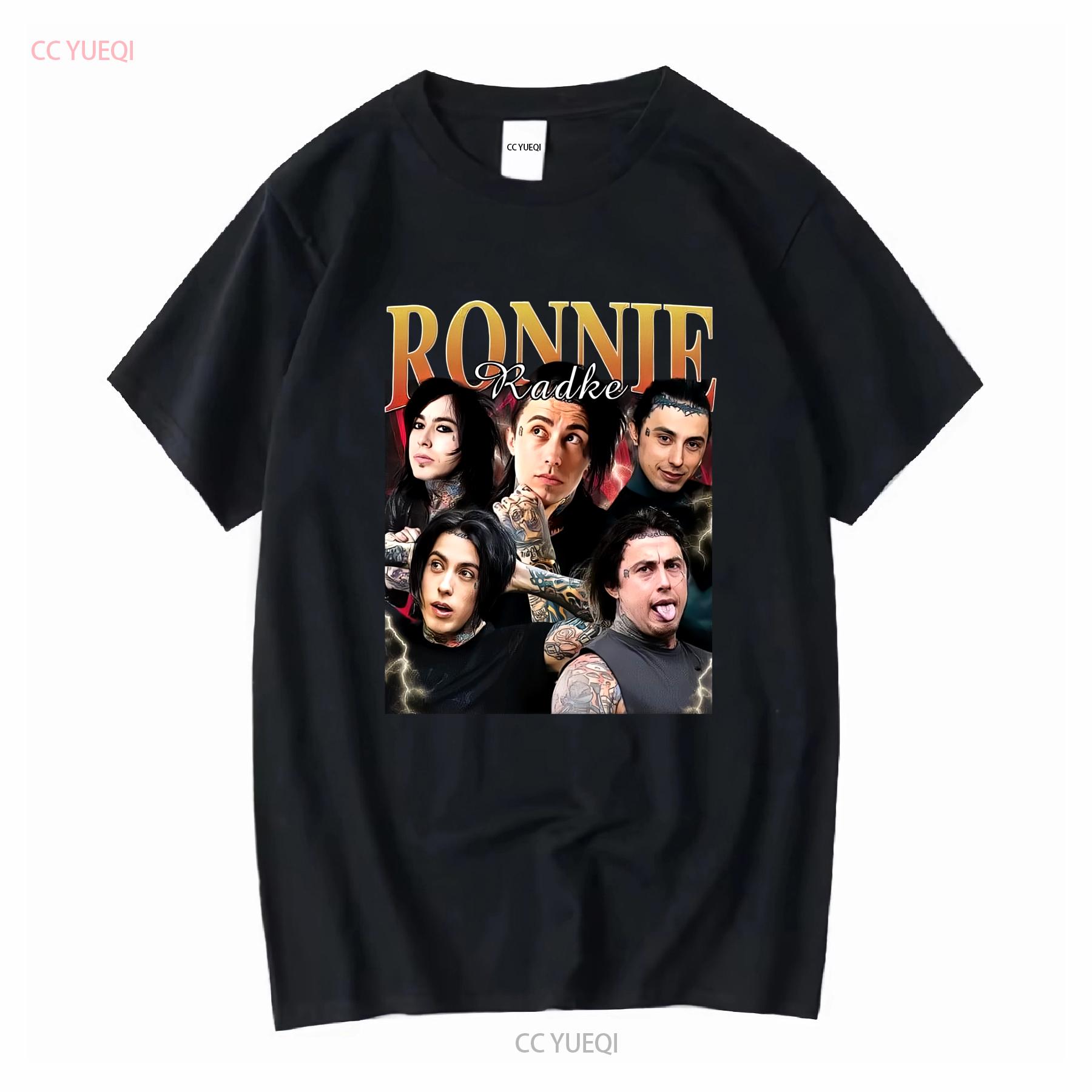 

Ronnie Radke Vintage T Shirt vintage Washed Comfortable Top For Everyday Wear designer clothes Unisex graphic Casual fashion 4XL