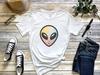 Green Alien T-Shirt: Space Inspired Graphic Tee