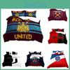 Luxury Soccer Club Digital Printed Champions League Bedding Set Fits 1.0m 1.35m 1.5m 1.8m Beds