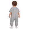 Kleinkind Baby Anpassbarer Strampler Kurzarm Reißverschluss Schrittröhre Zugang zum Füttern für Jungen Mädchen Kleidung für besondere Bedürfnisse