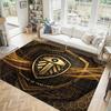 Leeds United Voetbal Ontwerp Kristal Fluweel Tapijt Gezellig Niet?Antislip Bedrukt Tapijt Voor Slaapkamer Woonkamer Entree