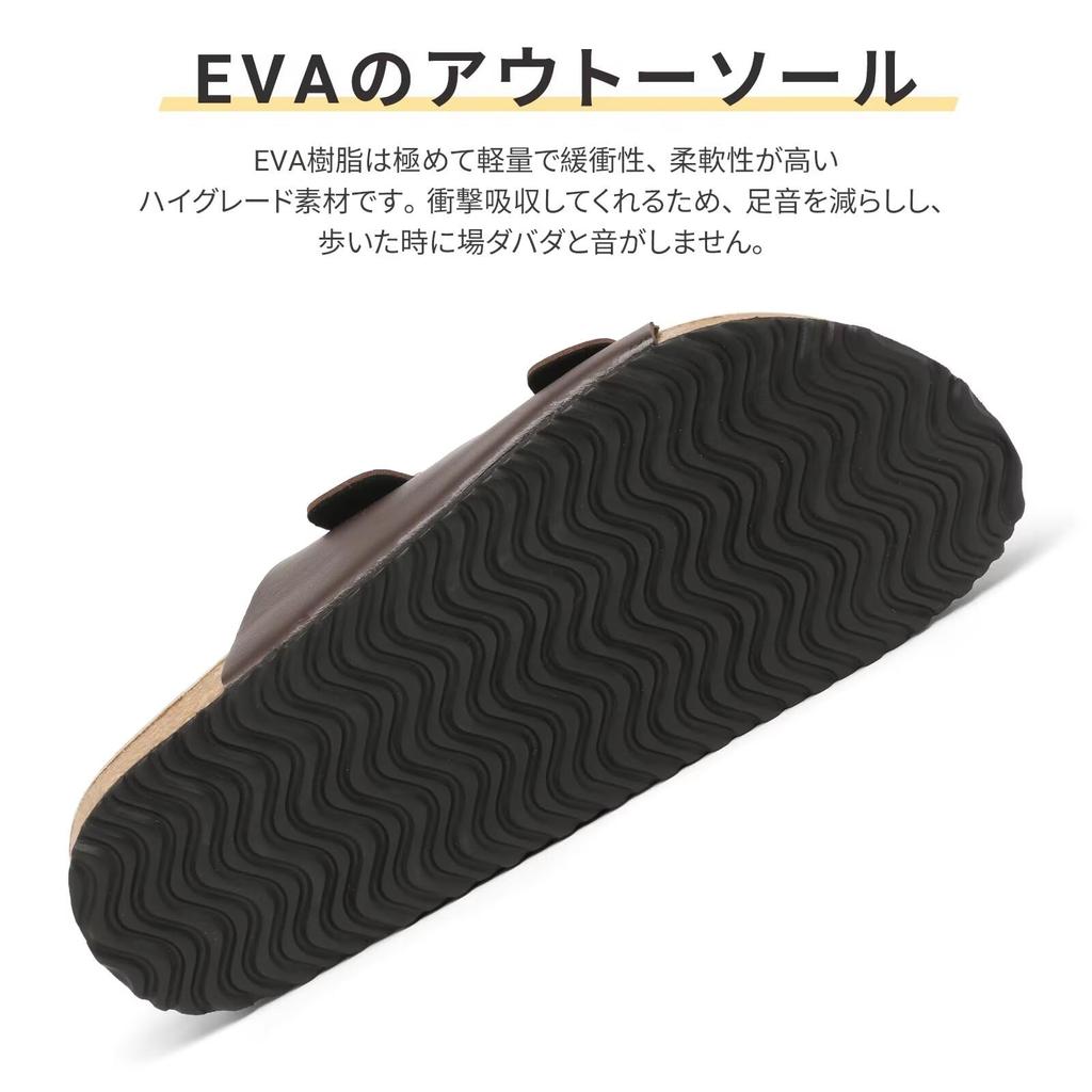 Sandals for men and cork easy to walk in leather stylish leather arch support easy to for outdoor indoor unisex [kamafy] women, sandals, sandals,