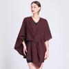 European & American Autumn/Winter Fashion Shawl Cape: Plus Size Knitted Cardigan Cloak for Women
