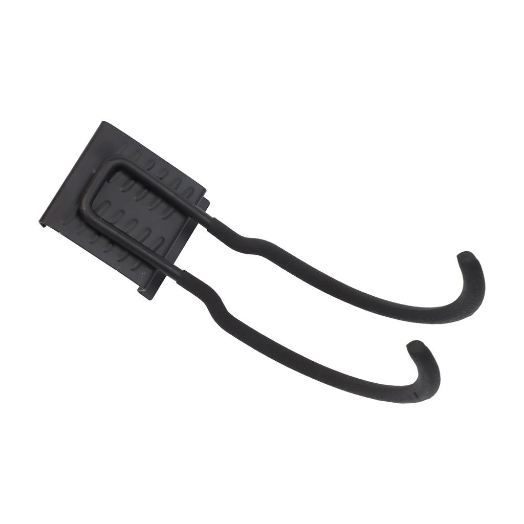 Robust Wall Mounted Organizer with Adjustable Hooks for Tool Storage