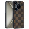 Applicable to Huawei Pura 70Pro Case Plain Leather Anti-Drop Lamb Leather Ultra Thin Leather Protective Case