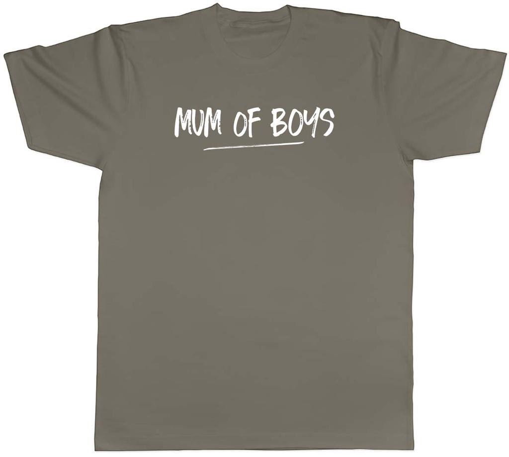 Mum of Boys Unisexs Unisex TShirt Tee