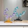 Transparent Resin Fish Sculpture Desktop Ornament, Modern Art Craft Sculpture, Home and Office Desktop Decoration