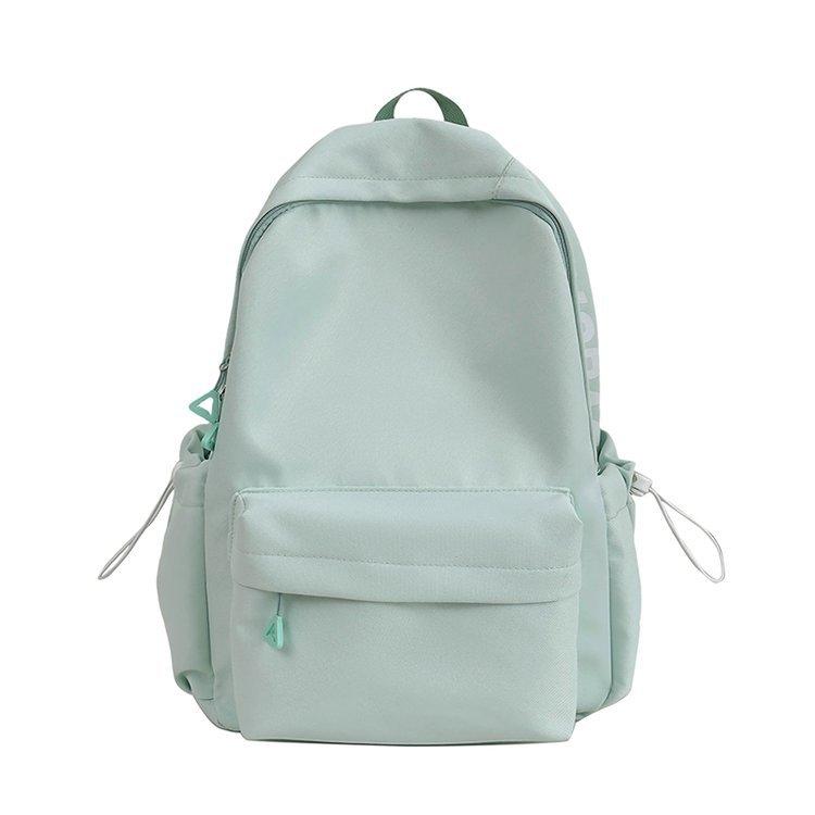 Schoolbag high value ins schoolbag female college students versatile simple lightweight students junior high school high school large capacity