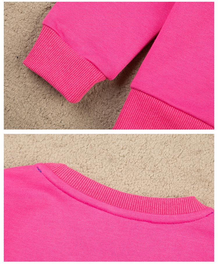 Children's Hoodie & Sweatpants Set: Autumn/Winter Casual Two-Piece with Custom Print Option
