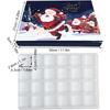 Advent Calendar Boxes To Fill, Fill Your Own Advent Calendar Boxes, 24 Days Christmas Countdown Empty Fillable Boxes, Christmas Advent Calendar Cases