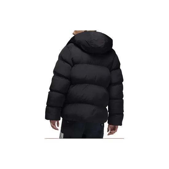Jordan Essentials Statement Solid-color LogoDecal Sporty Casual Hooded Warm Cotton-padded Jacket DQ8105-010 Men's Sizes