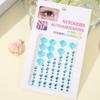 Colorful Butterfly Shell Face Decoration Diamond Sticker Nail Drill Gemstone Stickers Stage Eye Drill Stickers Pearl Sticke