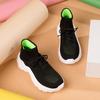 2025 Fashion Women's Sports Shoes Lace Up Socks Shoes Platform Sneakers Casual Shoes zapatillas deportivas mujer Plus Size 35-46