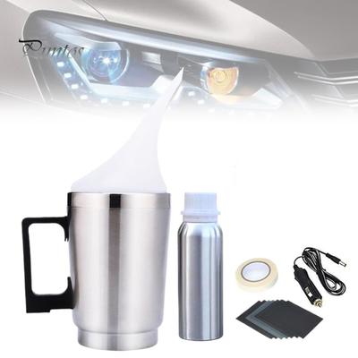Sada pro obnovu světlometů Auto Vapor Vylepšená viditelnost Dlouhotrvající ochrana Sada nástrojů pro renovaci výparů rozprašovací nádobky světlometů