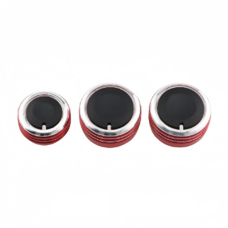 3Pcs/Set Air Condition Heat Control Switch Knob AC Knob for VW Jetta MK6 Bora Golf 5 Tiguan Touran Passta B6 B7 Skoda Octavia