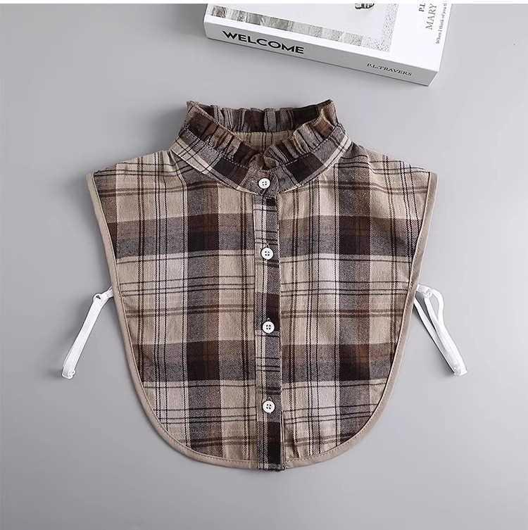 Children's Versatile Denim Dickey Faux Collar for Sweaters and Ladies - Multifunctional Pointed Collar Decoration