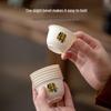 OIMG Disposable High-End Glass Tea Tasting Cup