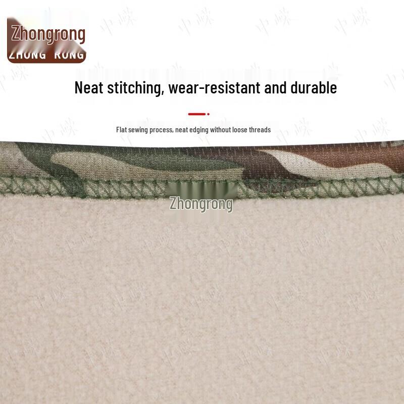 Zhongrong Winter Camouflage Fleece Cycling Balaclava