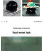 Handmade Woven Straw Hat for Weilai Nomi Robot - Car Interior Decoration for ES6/ES8