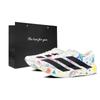 Adizero Evo SL Antiderrapante Resistente à Abrasão Cano Baixo Treinamento de Maratona Corrida Tênis Masculino Branco Rosa JH6206(Team478-LD)