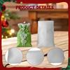 3D Christmas Candle Model Candle Making Model Christmas Ornament for Aroma Candles Silicone Xmas for Desktop Valentine's Day