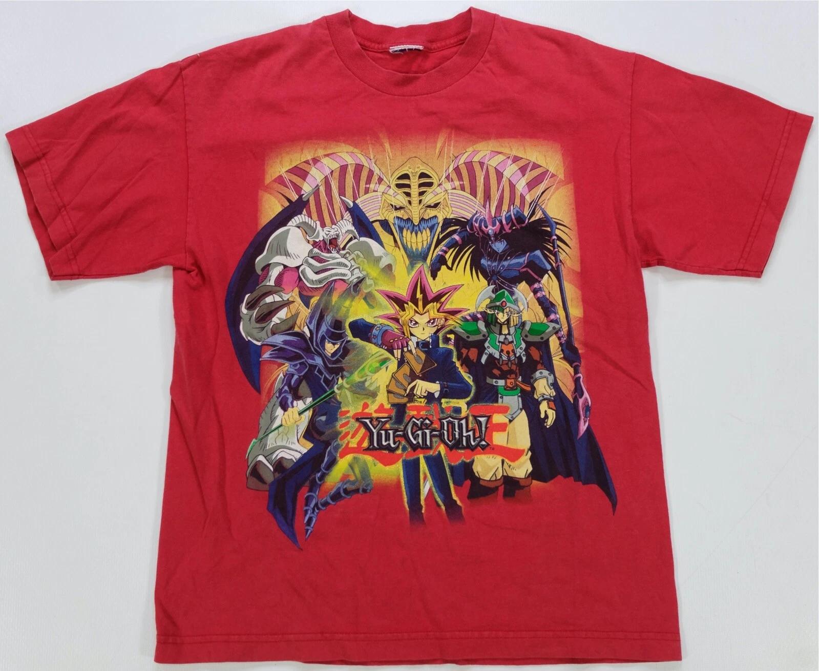Rare Vintage YU-GI-OH! Yami Yugi Dark Magician Exodia Forbidden One T Shirt 90s 4XL
