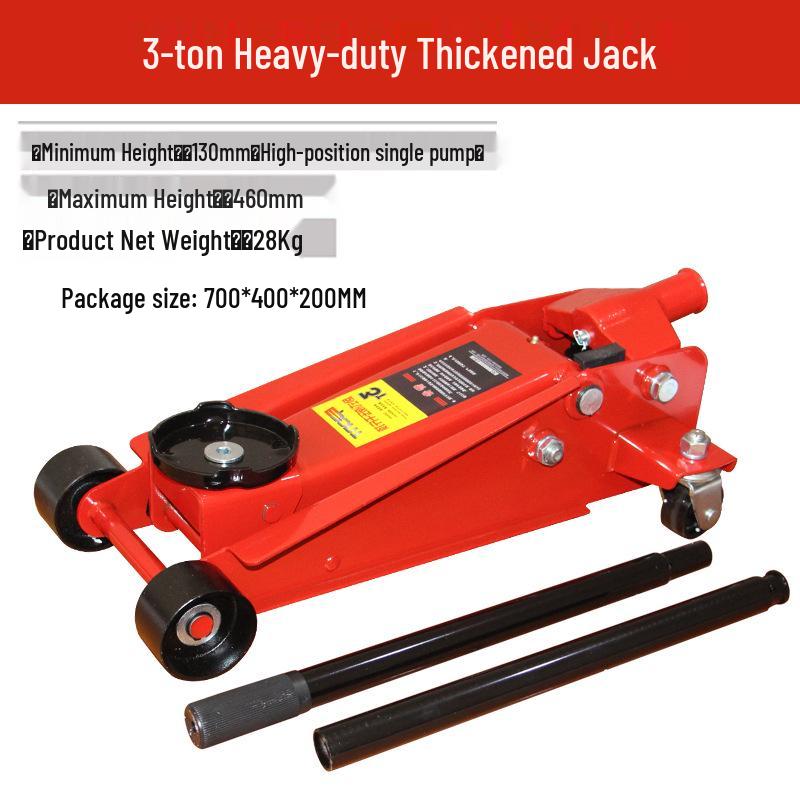 2.5 Ton Heavy Duty Horizontal Hydraulic Jack for SUVs, Off-road & Small Cars