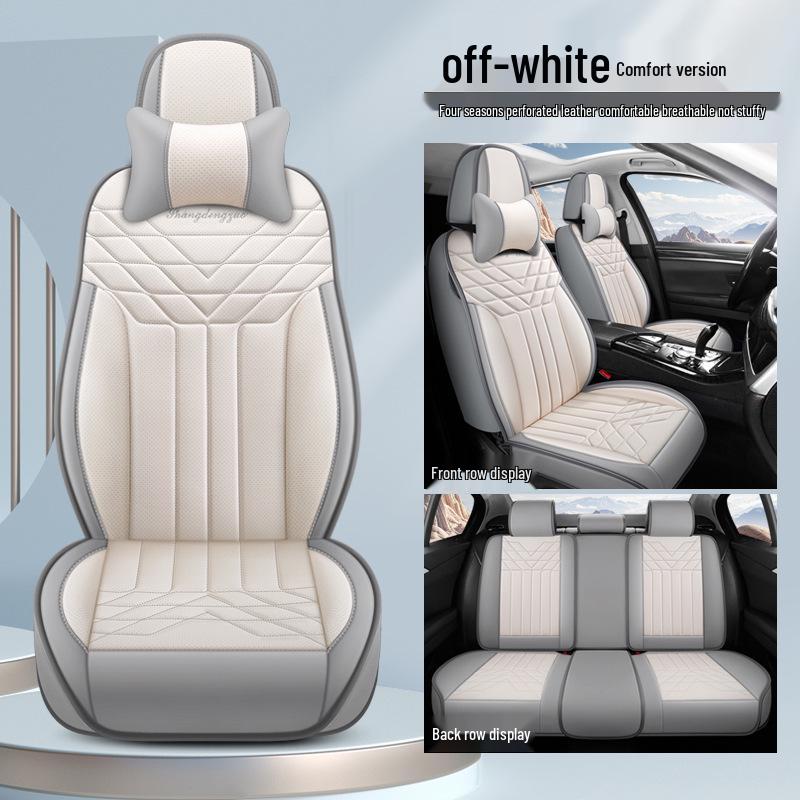 Skoda New Octavia Seat Cover - Full Coverage for 2013/14/16/18/19 Models, All Season, Five-Seater Cushion