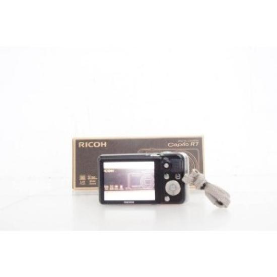 Used RICOH Caplio R7 Compact Digital Camera | 8.15 Megapixels | Optical Zoom | Pocket-Size Point & Shoot | Orange