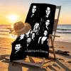 The Vampire Diaries Print Beach Towel Design, Soft, Lightweight. for Home Bathroom, Spa, Pool, Yoga, Surfing, Camping, Gift for Family, Friend