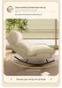 Adult Lounge Rocking Chair – Comfortable Single-Seat Balcony or Home Leisure Sofa, Ideal for Relaxation and Napping.