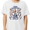Spurs Champions Of Europa 2025 Kids T-Shirt Tee 3-13 Years Spurs Fans T-Shirt