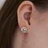 STILL INSTANT Rose with Dew - Earring 01 (2colors)