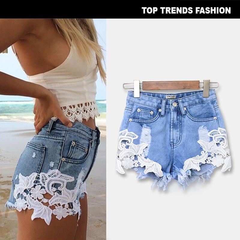 Buy High-waisted Lace Beach Vacation 