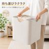 Foldable Laundry Large Capacity Storage Laundry Clothing Storage with for Closets and Living 30 x 30 x 40 White Basket, Box, Water-Repellent, Hamper,