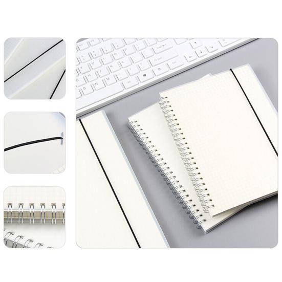 A5/A6 Spiral Book Coil To Do Notebook Blank Grid Line Paper Diary Stationery