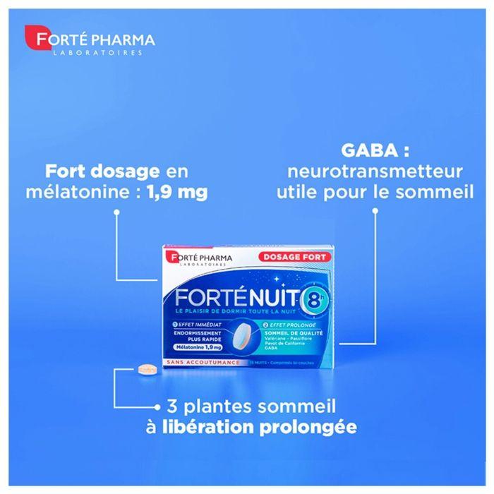 Forté Pharma Forténuit 8h 15 comprimés