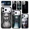 Capa Case for iPhone 17 Air 16 Pro Max 15 Plus 11 13 Mini 14 12 Back Phone Cover The Nun Horror Movie Soft