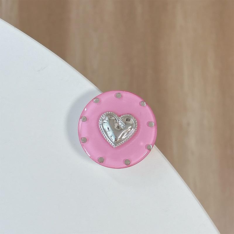 Korean Style Magnetic Phone Holder & Ring Stand for Desktop Drama Viewing